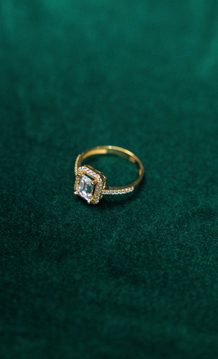 Baguette Strass Ring