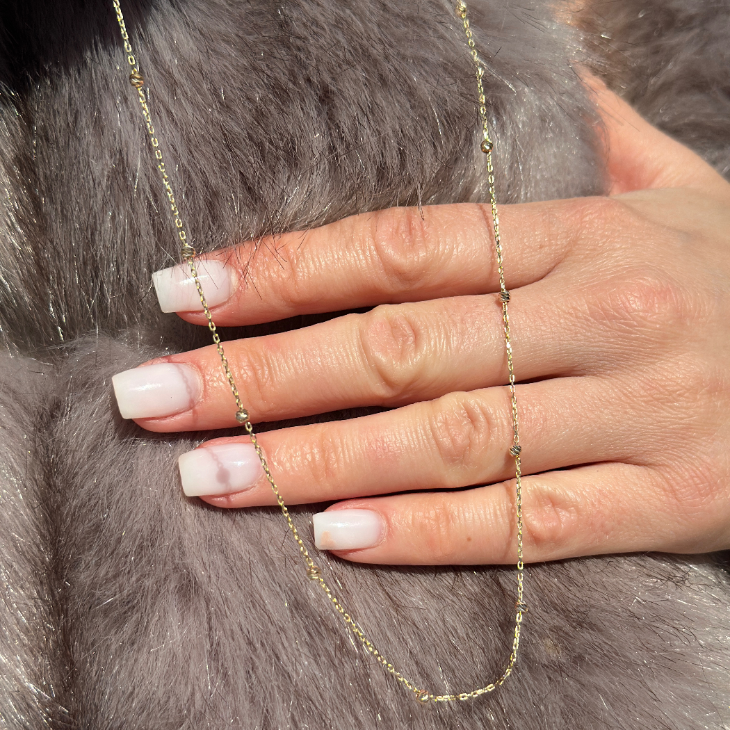 Dorika Filigran Kette – 585er Gold
