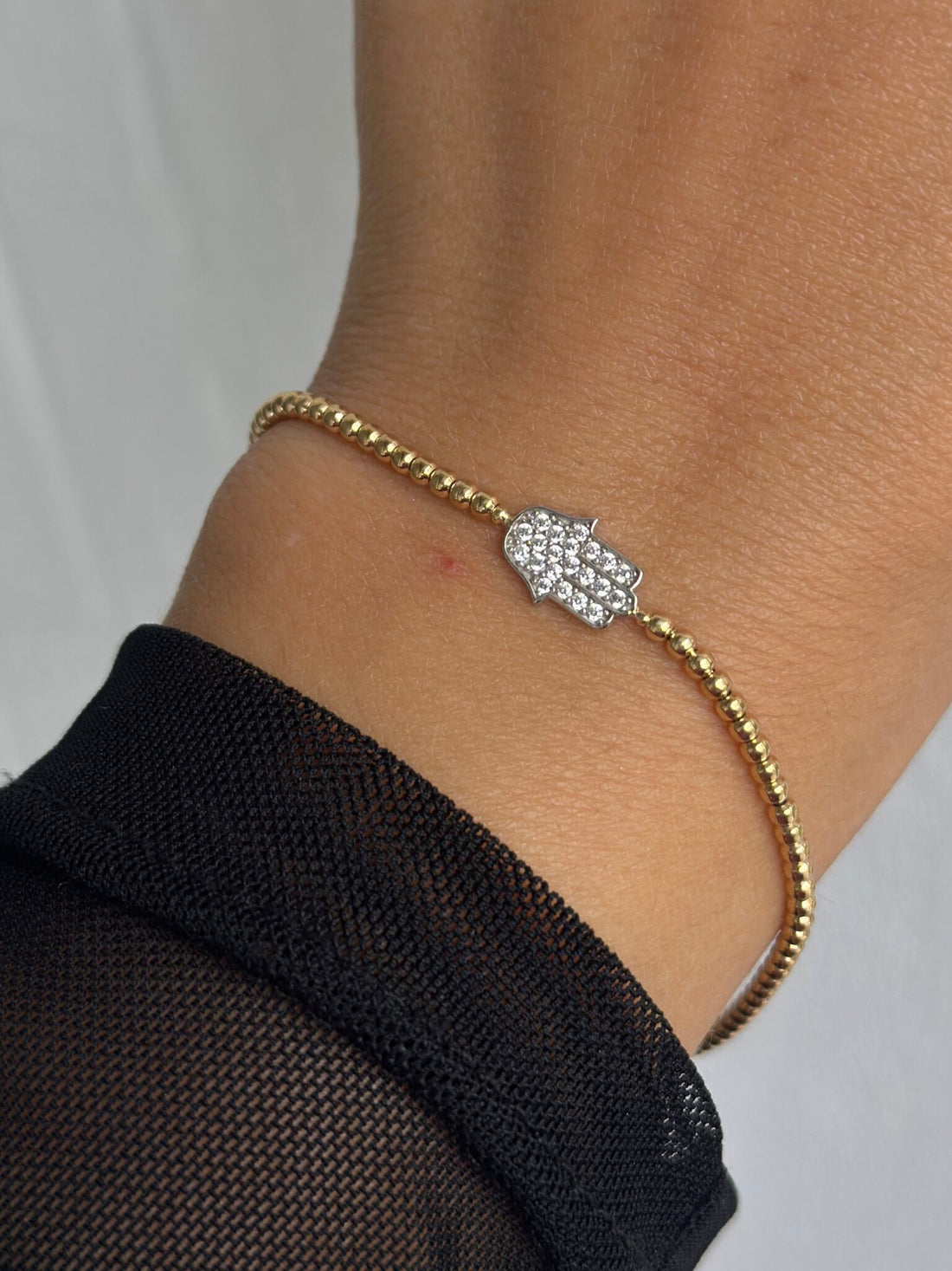 Fatimas Hand Armband – 585er Gold