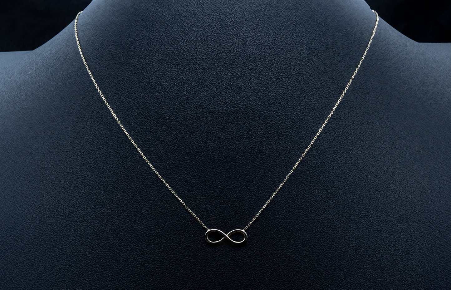 Unendlichkeitszeichen dezent -Kette 585er Gold - Elina Gold