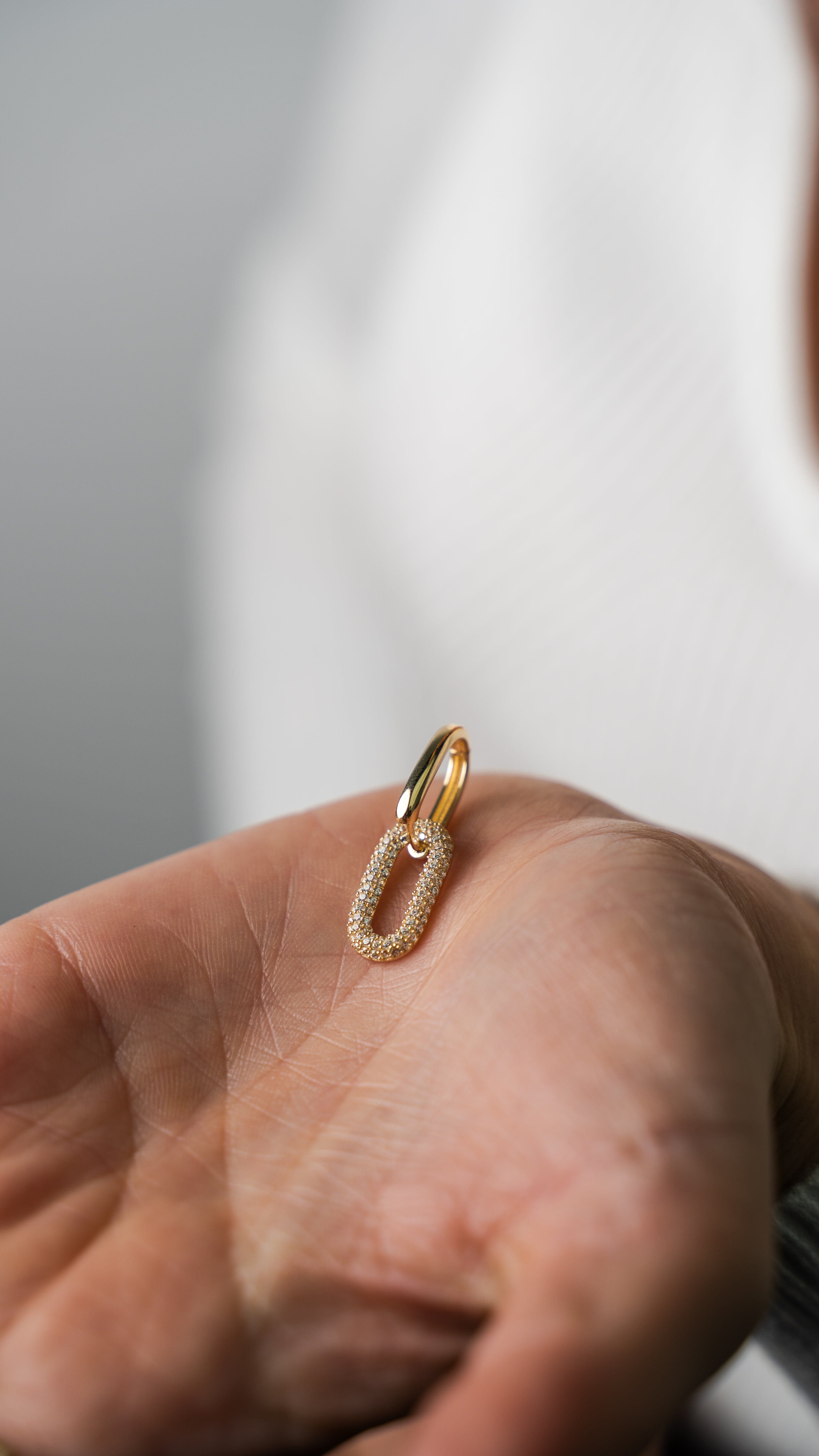 2 IN 1 Ovale Ceolen - Elina Gold