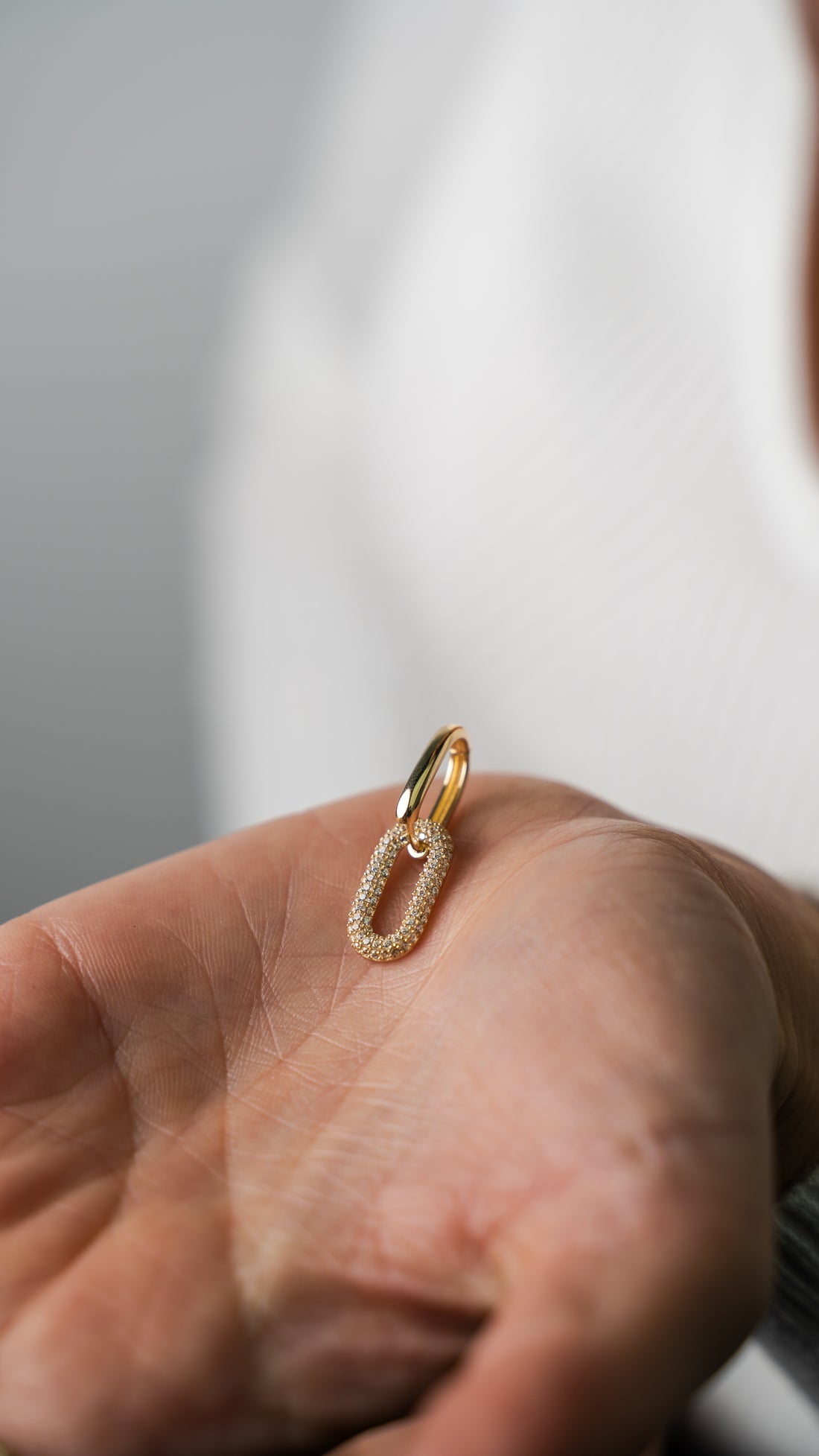 2 IN 1 Ovale Ceolen - Elina Gold