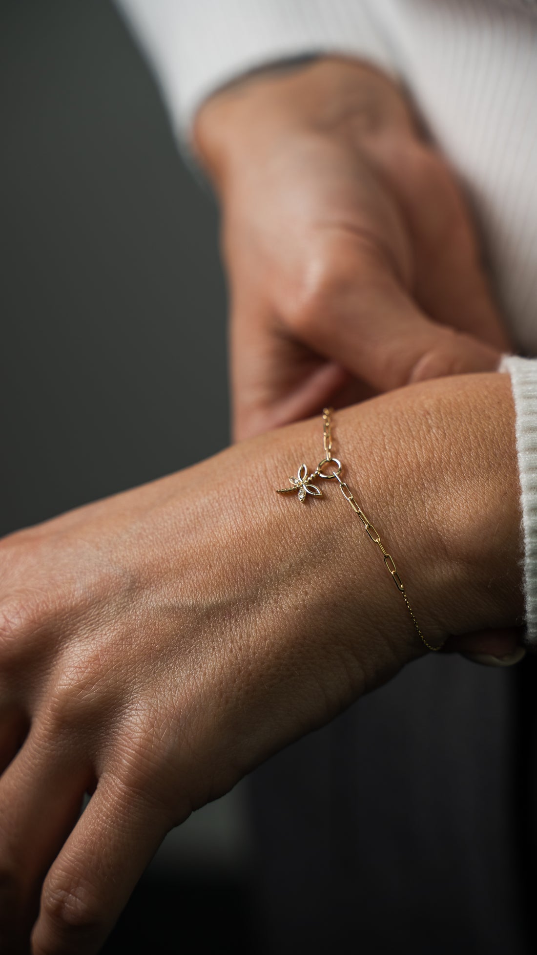 Libelle Filigran - Armband - Elina Gold