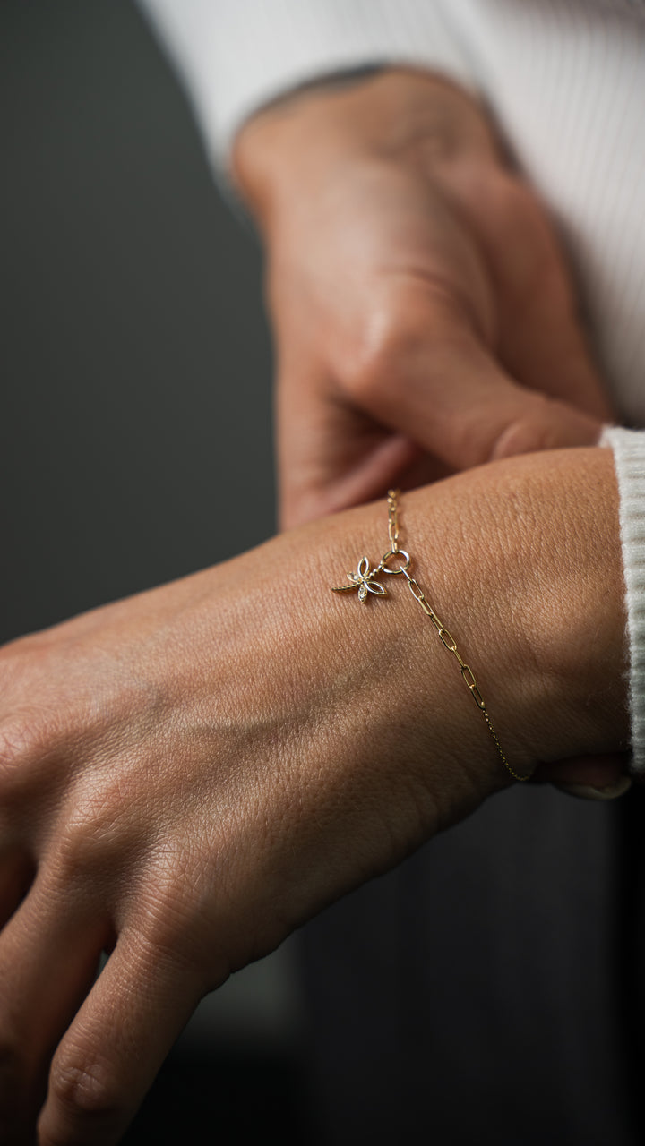 Libelle Filigran - Armband - Elina Gold
