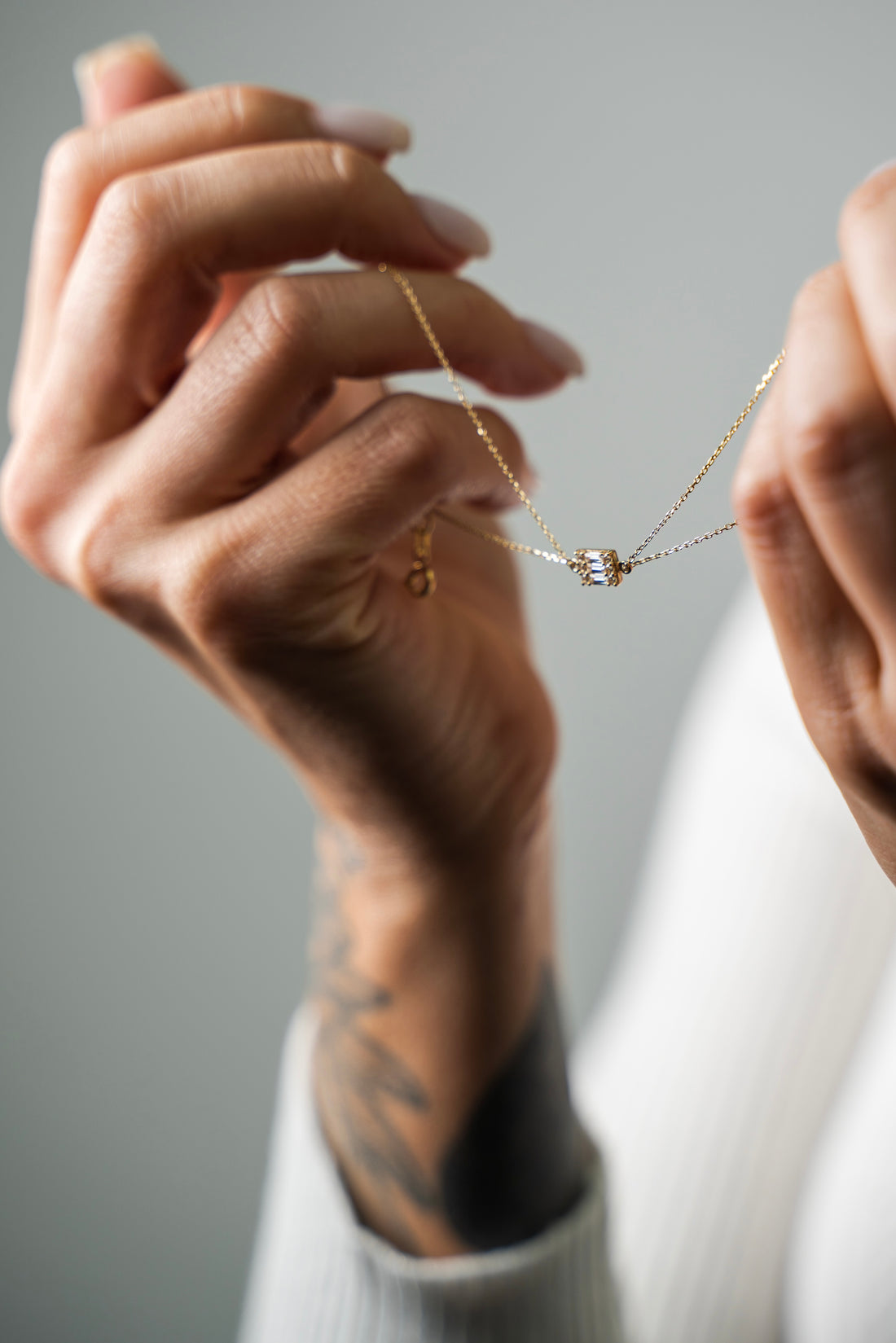 Baguette Rechteck Filigran - Armband - Elina Gold