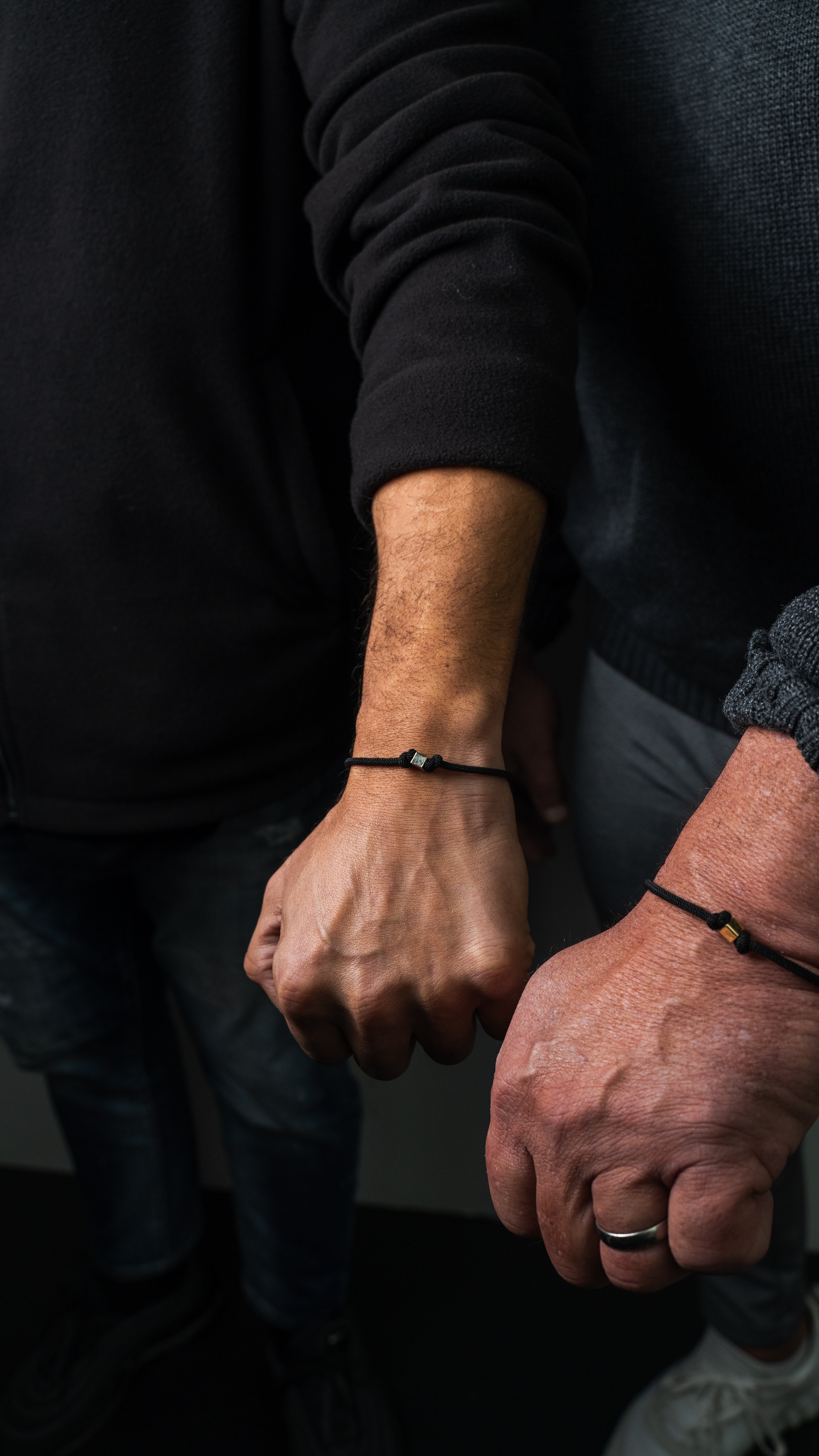 Herren Gold Quadrat Armband