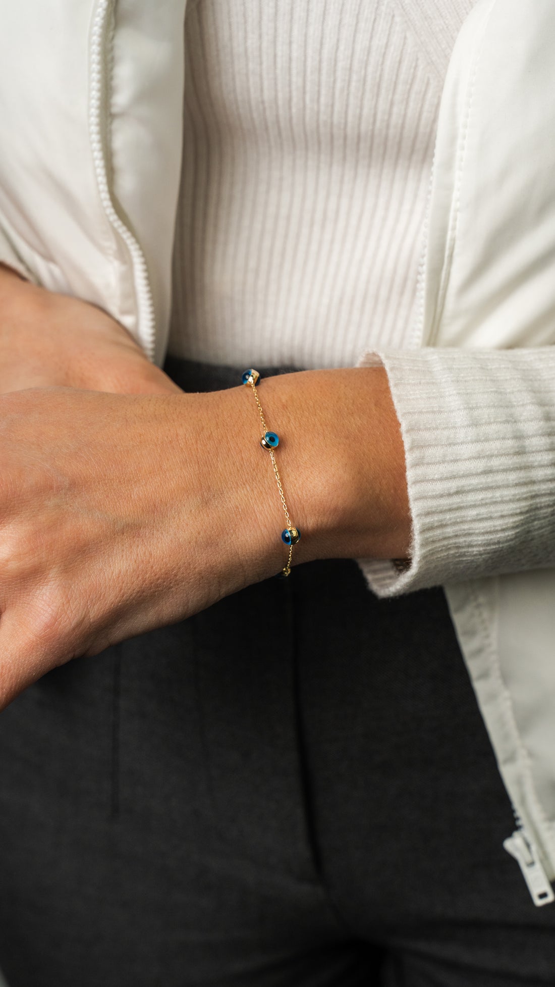 Elina Multi Nazar Armband